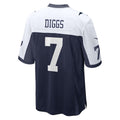 Kooe D.Cowboys #7 Trevon Diggs Navy Alternate Game Team Jersey
