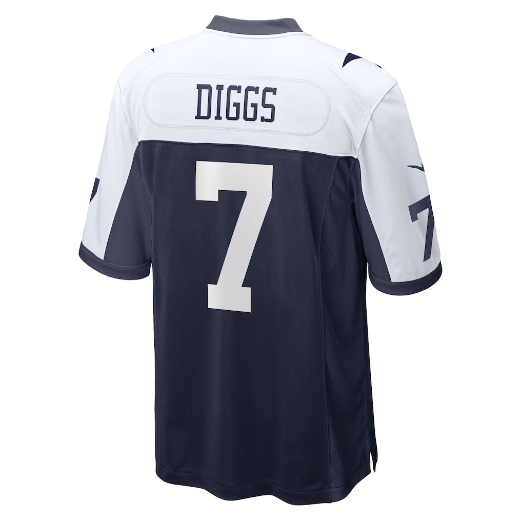 Kooe D.Cowboys #7 Trevon Diggs Navy Alternate Game Team Jersey