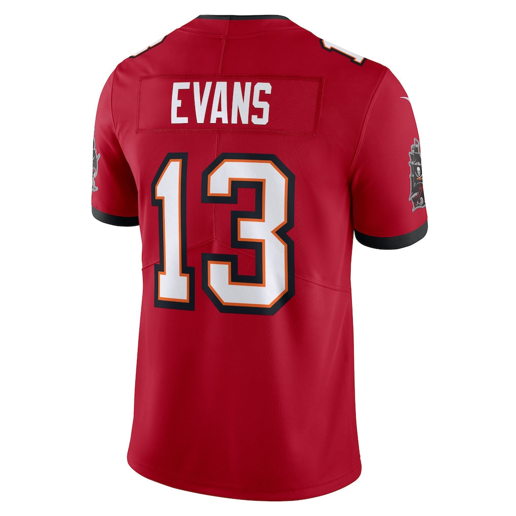 Kooe TB.Buccaneers #13 Mike Evans Red Vapor Untouchable Limited Jersey