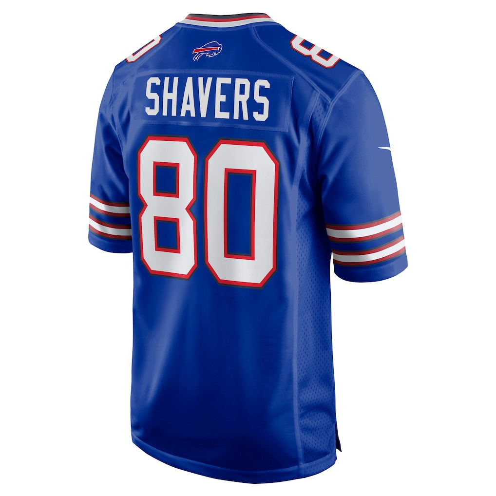 Kooe B.Bills #80 Tyrell Shavers Royal Team Game Jersey