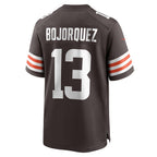 Kooe C.Browns #13 Corey Bojorquez Brown Team Game Jersey