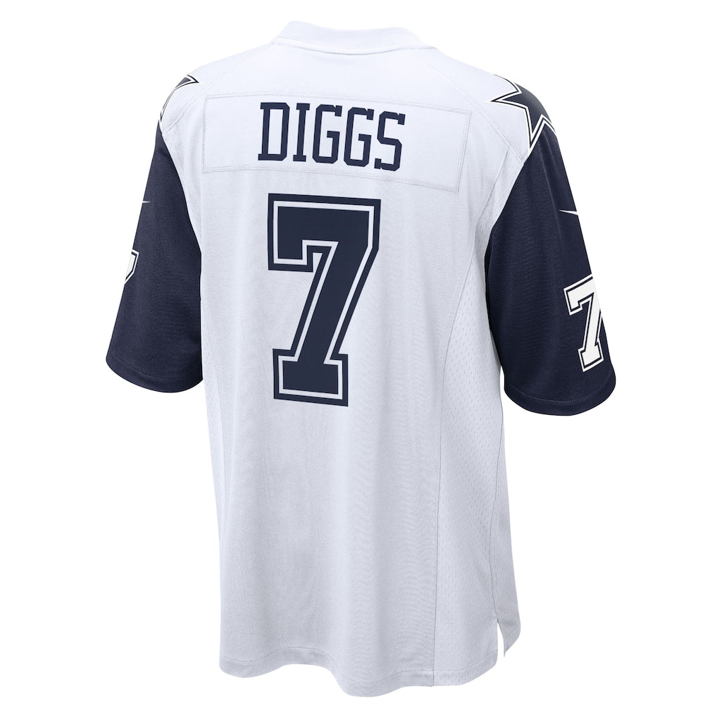 Kooe D.Cowboys #7 Trevon Diggs White Alternate Game Team Jersey
