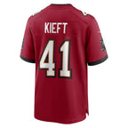 Kooe TB.Buccaneers #41 Ko Kieft Red Game Player Jersey