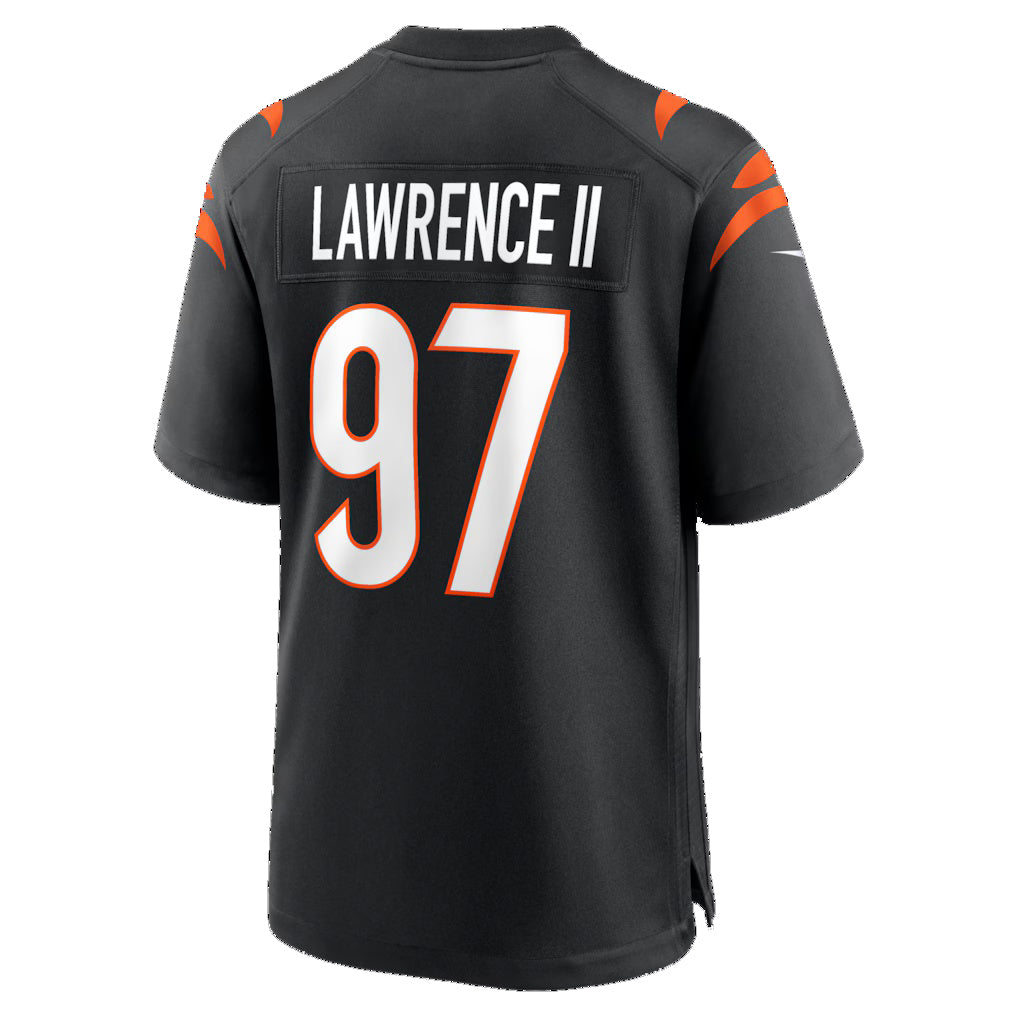 Kooe C.Bengals #97 Dexter Lawrence II Black Game Stitched Jerseys