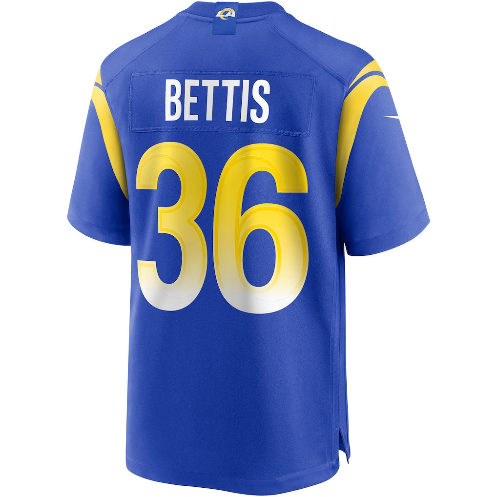 Kooe LA.Rams #36 Jerome Bettis Royal Game Retired Player Jersey