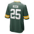 Kooe GB.Packers #25 Keisean Nixon Green Game Player Jersey