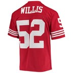 Kooe SF.49ers #52 Patrick Willis Mitchell & Ness Scarlet Legacy Replica Jersey