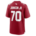 Kooe A.Cardinals #70 Paris Johnson Jr. Cardinal Team Game Jersey