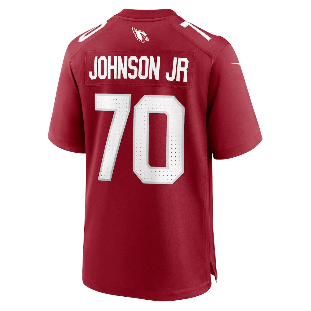 Kooe A.Cardinals #70 Paris Johnson Jr. Cardinal Team Game Jersey