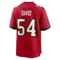 Kooe TB.Buccaneers #54 Lavonte David Red 50th Season Team Game Jersey