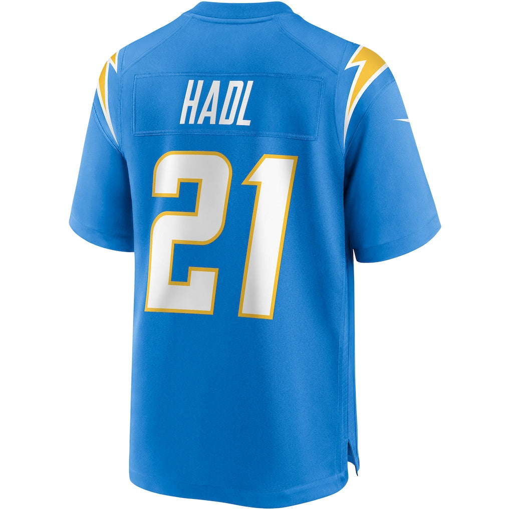 Kooe LA.Chargers #21 John Hadl Powder Blue Game Retired Player Jersey