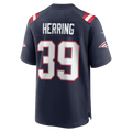 Kooe NE.Patriots #39 Tyron Herring Navy Game Retired Player Jersey