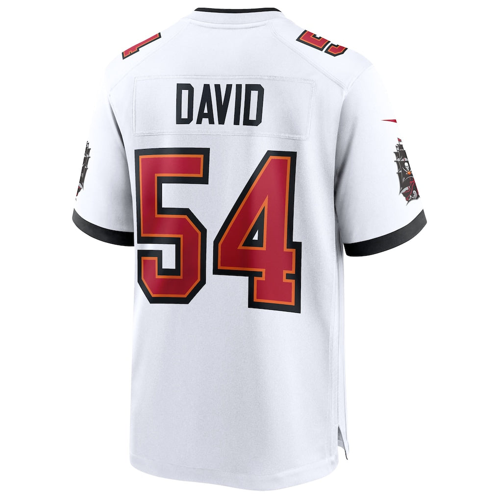 Kooe TB.Buccaneers #54 Lavonte David White 50th Season White Game Jersey