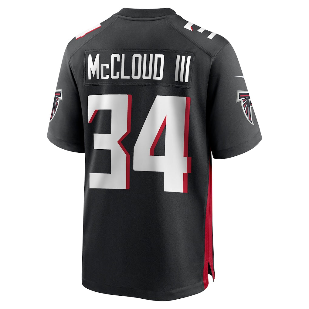 Kooe A.Falcons #34 Ray-Ray McCloud III Black Retired Player Jersey