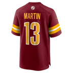 Kooe W.Commanders #13 Tay Martin Burgundy Team Game Jersey