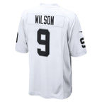 Kooe LV.Raiders #9 Tyree Wilson White Game Jersey