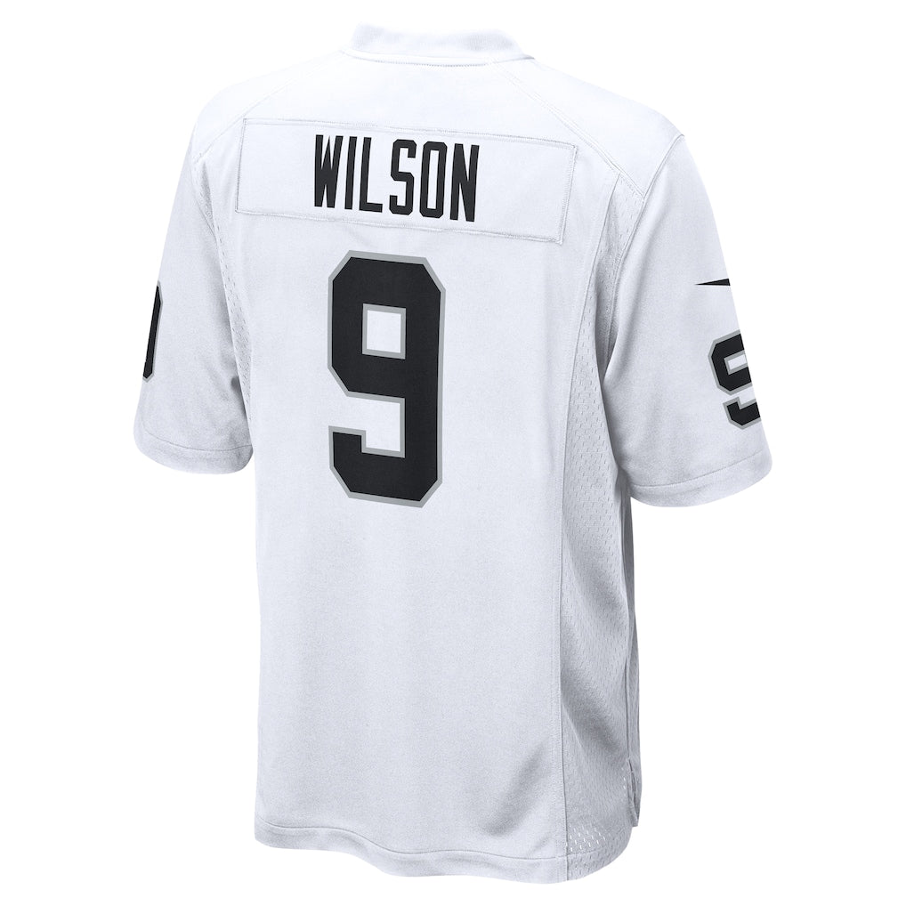 Kooe LV.Raiders #9 Tyree Wilson White Game Jersey