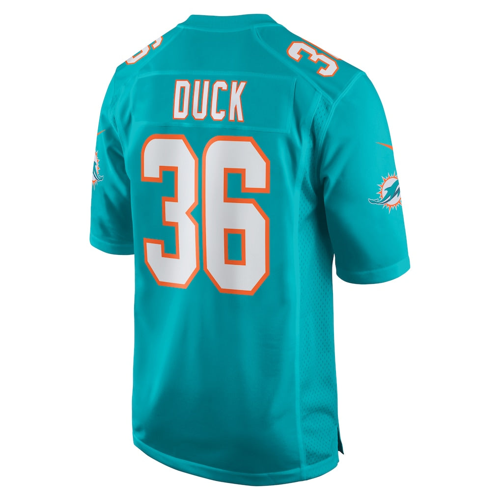 Kooe M.Dolphins #36 Storm Duck Aqua Game Jersey