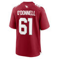 Kooe A.Cardinals #61 Carter O'Donnell Cardinal Team Game Jersey