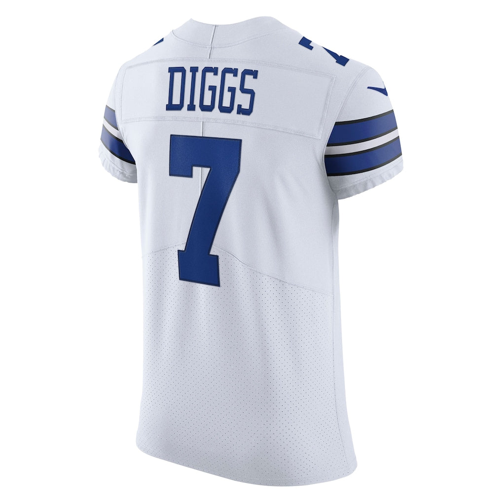 Kooe D.Cowboys #7 Trevon Diggs White Alternate Vapor Elite Jersey