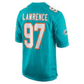 Kooe M.Dolphins #97 Rashard Lawrence Aqua Team Game Jersey
