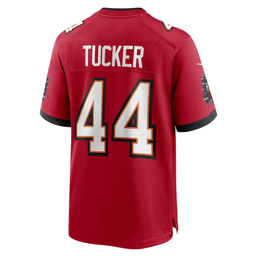 Kooe TB.Buccaneers #44 Sean Tucker Red Game Jersey
