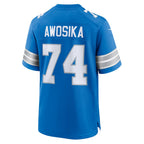Kooe D.Lions #74 Kayode Awosika Blue Team Game Jersey