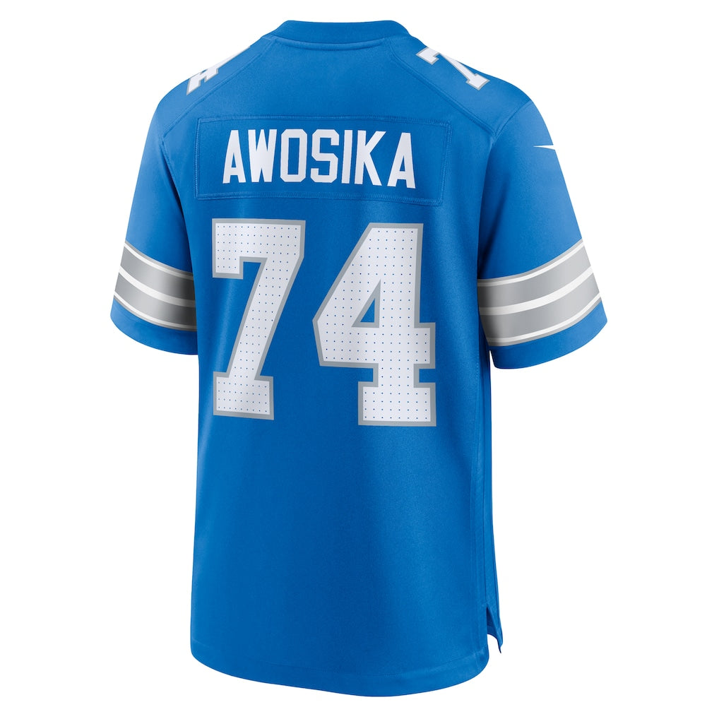 Kooe D.Lions #74 Kayode Awosika Blue Team Game Jersey