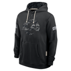 Kooe LA.Rams Black 2026 Salute to Service Sideline Dri-FIT Pullover Hoodie Jerseys