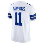 Kooe D.Cowboys #11 Micah Parsons White Vapor F.U.S.E. Limited Jersey