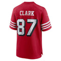 Kooe SF.49ers #87 Dwight Clark Scarlet Retired Player Alternate Game Jersey