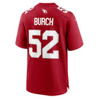 Kooe A.Cardinals #52 Jordan Burch Cardinal Team Game Jersey