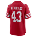 Kooe SF.49ers #43 Eric Kendricks Scarlet Team Game Jersey