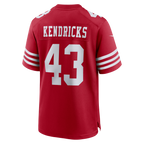 Kooe SF.49ers #43 Eric Kendricks Scarlet Team Game Jersey