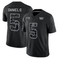 Kooe W.Commanders #5 Jayden Daniels Player Black Limited 2026 Salute to Service Home Game Stitched Jerseys