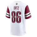 Kooe W.Commanders #86 Zach Ertz White Game Jersey