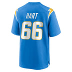 Kooe LA.Chargers #66 Bobby Hart Powder Blue Team Game Jersey