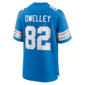 Kooe D.Lions #82 Ross Dwelley Blue Team Game Jersey