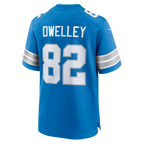 Kooe D.Lions #82 Ross Dwelley Blue Team Game Jersey