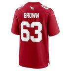 Kooe A.Cardinals #63 Evan Brown Cardinal Team Game Jersey