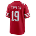 Kooe SF.49ers #19 Trent Taylor Scarlet Team Game Jersey