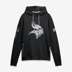 Kooe MN.Vikings Black 2026 Salute to Service Sideline Dri-FIT Pullover Hoodie Jerseys