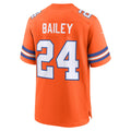 Kooe D.Broncos #24 Champ Bailey Orange Retired Player Alternate Game Jersey