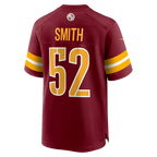 Kooe W.Commanders #52 Preston Smith Burgundy Team Game Jersey
