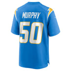 Kooe LA.Chargers #50 Caleb Murphy Powder Blue Team Game Jersey