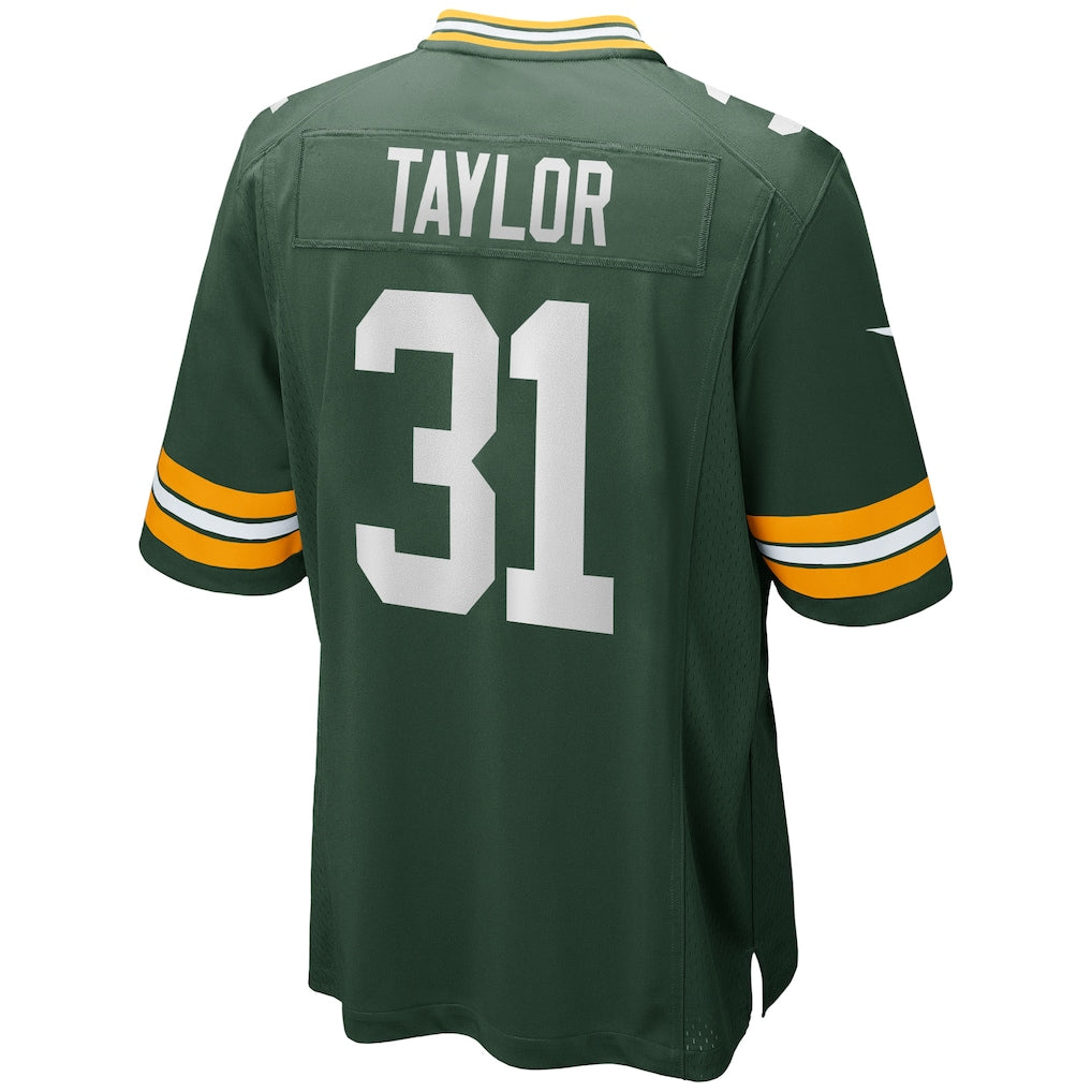 Kooe GB.Packers #31 Jim Taylor Green Game Jersey