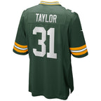 Kooe GB.Packers #31 Jim Taylor Green Game Jersey