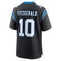 Kooe C.Panthers #10 Ryan Fitzgerald Black Team Game Jersey
