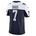 Kooe D.Cowboys #7 Trevon Diggs Navy Vapor F.U.S.E. Limited Jersey