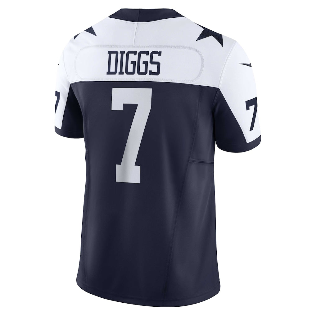 Kooe D.Cowboys #7 Trevon Diggs Navy Vapor F.U.S.E. Limited Jersey